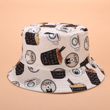 Summer Women Flat Hat Cap Men Bucket Hat Top Lady Sun Hat Male Cartoon Cap Female Summer Hip Hop Cap Bob Chapeau Femme