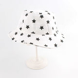 Children Panama Bucket Hats Baby Kids Summer Sun Caps Polka Dot Print Fisherman Hat bob chapeau
