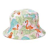 chapeau bob Flament rose