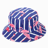 chapeau bob Flament rose