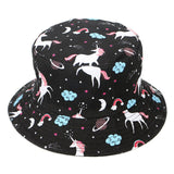 chapeau bob Flament rose