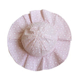 impression florale été en plein air bébé fille rose blanc plage seau chapeaux nouveau