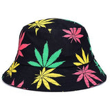 Chapeau Bob  Feuille de cannabis