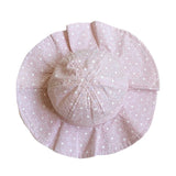 impression florale été en plein air bébé fille rose blanc plage seau chapeaux nouveau