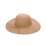 Chapeau Hot Sale Casual Fedora Cap Wide Brimmed Dome Hats High Quality Wool Floppy Hat Womens Black Cloche Hats
