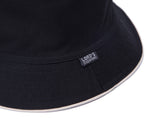 Chapeau Bob Noir Chapeau de Soleil Réversible 100% Coton Chapeaux de Pêcheur